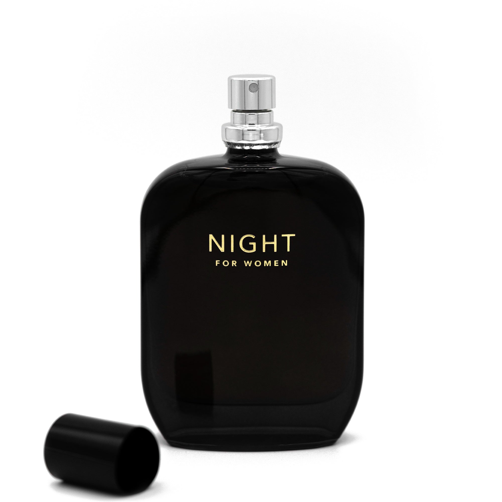 NIGHT for Women fragrance bottle 50ml open cap